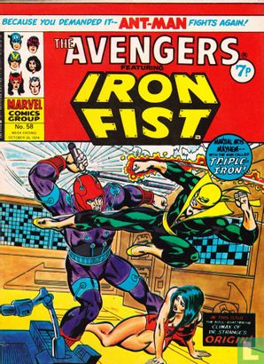 Avengers featuring Iron Fist 58 - Image 1