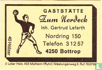 Gaststätte Zum Nordeck - Gertrud Lefarth