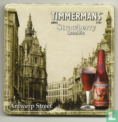 Timmermans Strawberry Lambic Antwerp Street