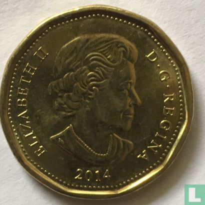 Canada 1 dollar 2014 - Image 1