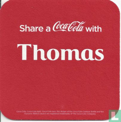Share a Coca-Cola with Angela / Thomas - Image 2