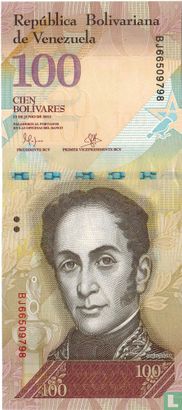 Venezuela 100 Bolívares 2015 - Afbeelding 1