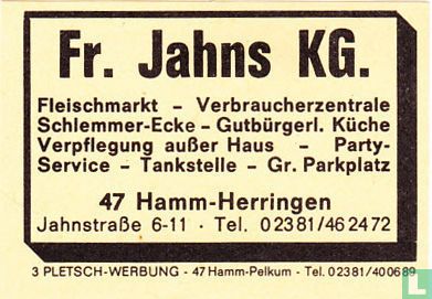 Fr. Jahns KG.