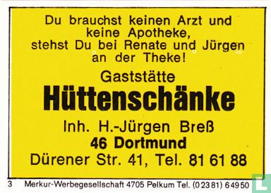Gaststätte Hüttenschänke - H.-Jürgen Bress