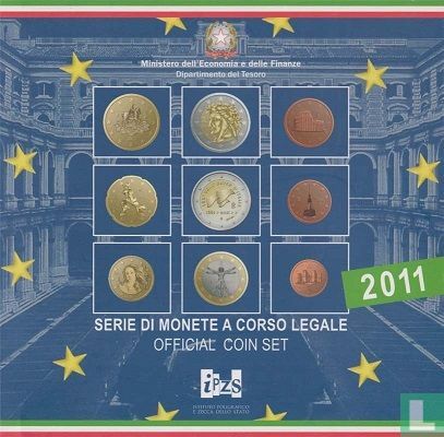 Italy mint set 2011 - Image 1