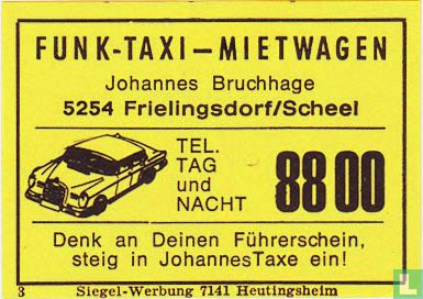 Funk-taxi - Mietwagen - Johannes Bruchhage
