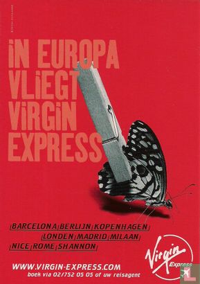 1486b - Virgin Express "In Europa Vliegt..." - Image 1