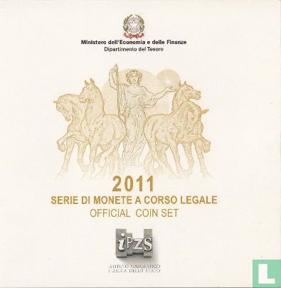 Italië jaarset 2011 "150th anniversary of Italian Unification" - Afbeelding 1