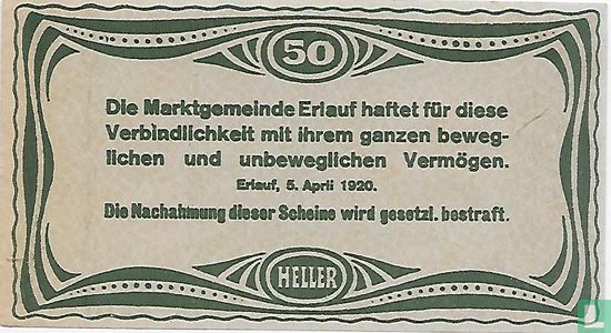 Erlauf 50 Heller 1920 - Image 2