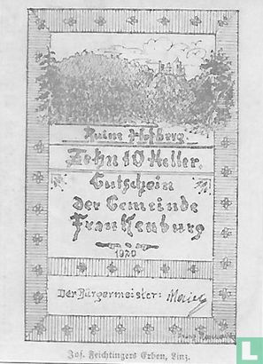 Frankenburg 10 Heller 1920 - Bild 2