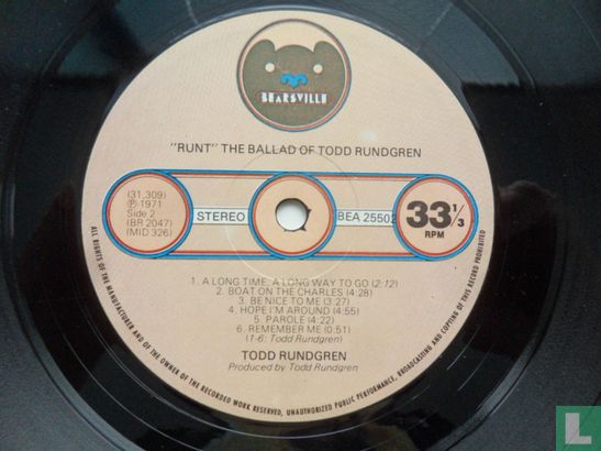 Runt.The Ballad of Todd Rundgren  - Afbeelding 3