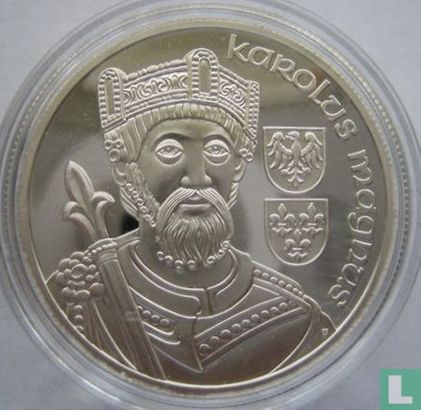 Oostenrijk 100 schilling 2001 (PROOF) "Charlemagne" - Afbeelding 2