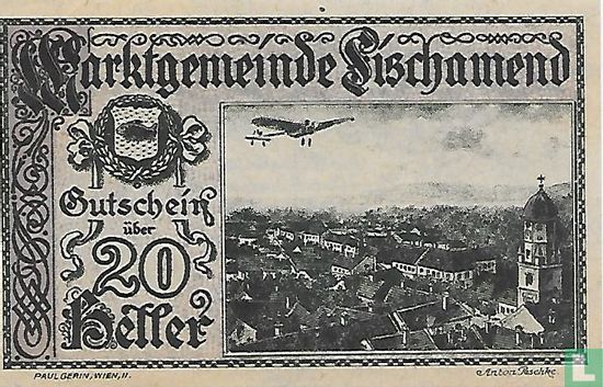 Fischamend 20 Heller 1920 - Image 1
