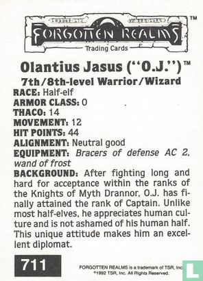 Olantius Jasus ("O.J.") - 7th/8th-level Warrior/Wizard - Image 2