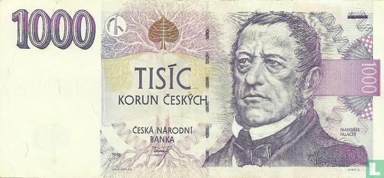 République tchèque 1000 Korun - Image 1