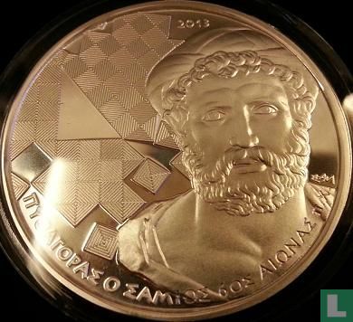 Greece 10 euro 2013 (PROOF) "Pythagoras of Samos" - Image 1