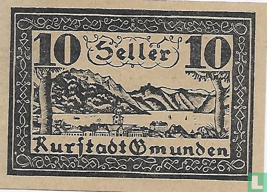 Gmunden 10 Heller 1920 - Image 2