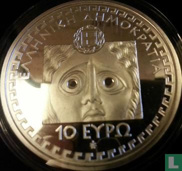 Greece 10 euro 2013 (PROOF) "Sophocles" - Image 2