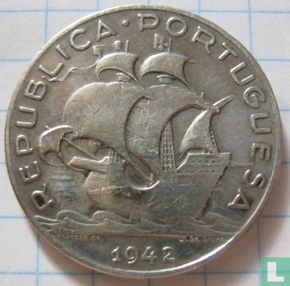 Portugal 5 escudos 1942 - Image 1