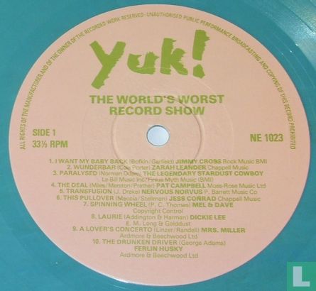 The World's Worst Record Show - Image 3
