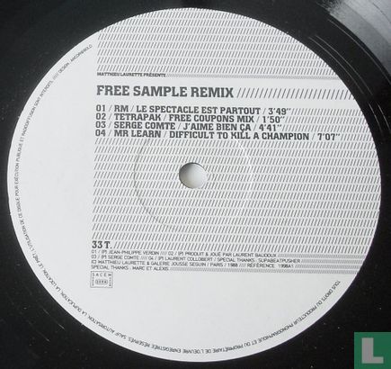 Free Sample Remix - Afbeelding 3