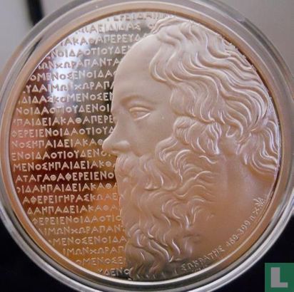 Griekenland 10 euro 2012 (PROOF) "Socrates" - Afbeelding 2