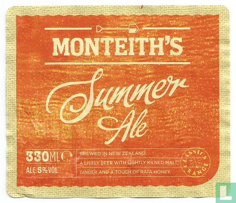 Monteith's Summer Ale - Image 1