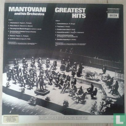 Mantovani  Greatest Hits - Afbeelding 2