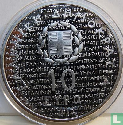 Greece 10 euro 2012 (PROOF) "Aeschylus" - Image 1