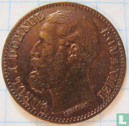 Rumänien 2 Bani 1879 (20 mm) - Bild 2