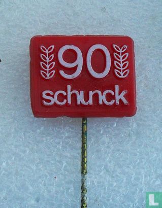 90 Schunck [wit op rood]