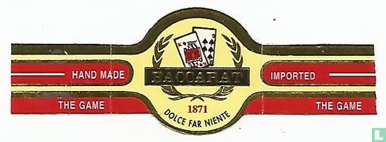 Baccarat 1871 Dolce Far Niente - Hand Made the Game - Imported the Game - Image 1