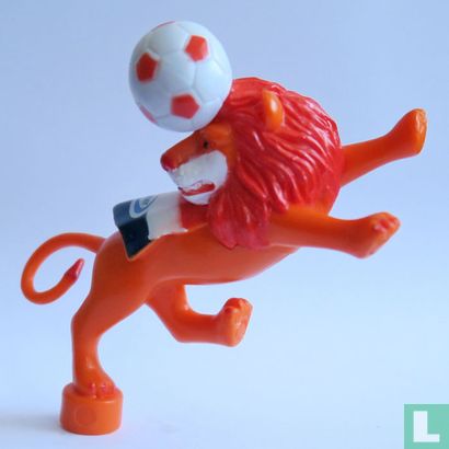 Lion with football - Image 1