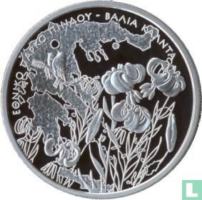 Greece 10 euro 2007 (PROOF) "Mount Pindos National Park - wild birds and flowers" - Image 2