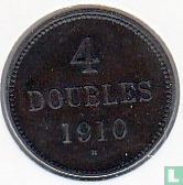 Guernsey 4 doubles 1910 - Image 1