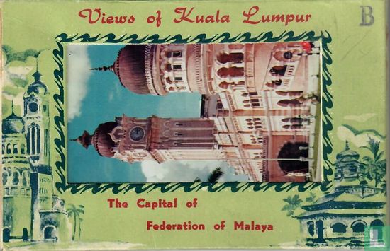 Vieuws of Kuala Lumpur The capital of federation of Malaya - Bild 1