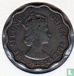 Mauritius 10 cents 1954 - Image 2