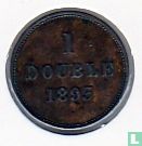Guernsey 1 double 1893 - Image 1