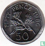 Guernesey 50 pence 1986 - Image 1