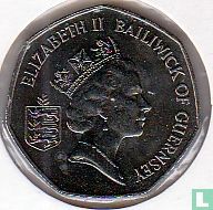 Guernesey 50 pence 1986 - Image 2