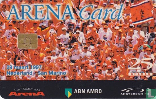ArenA card Nederland - San Marino - Afbeelding 1