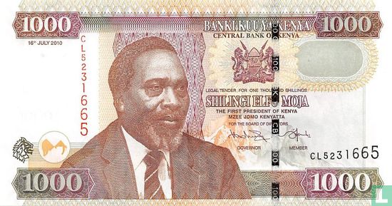 Kenya Shillings 1000 - Image 1