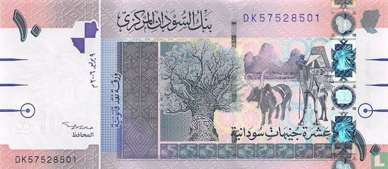 Soedan 10 Pounds 2006 - Afbeelding 1
