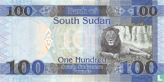 Zuid-Soedan 100 Pounds 2015 - Afbeelding 2