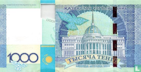 Kazachstan 1000 Tenge - Afbeelding 2