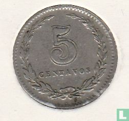 Argentinië 5 centavos 1923 - Afbeelding 2