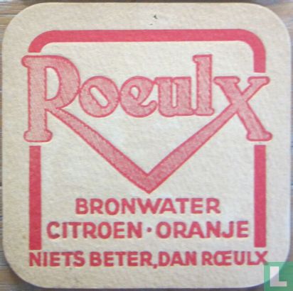 Roeulx bronwater - Citroen - Oranje
