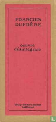 Oeuvre Désintégrale - Image 1