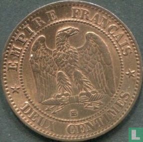 Frankrijk 2 centimes 1861 (BB - type 1) - Afbeelding 2