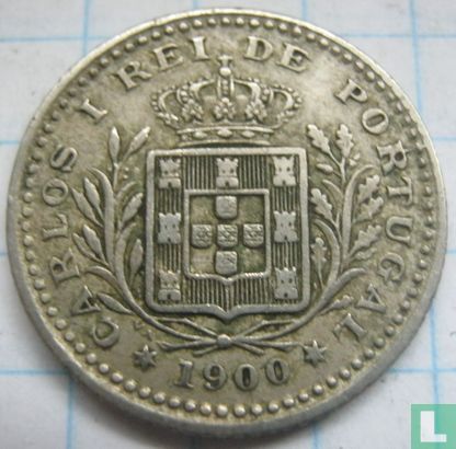 Portugal 50 réis 1900 - Afbeelding 1